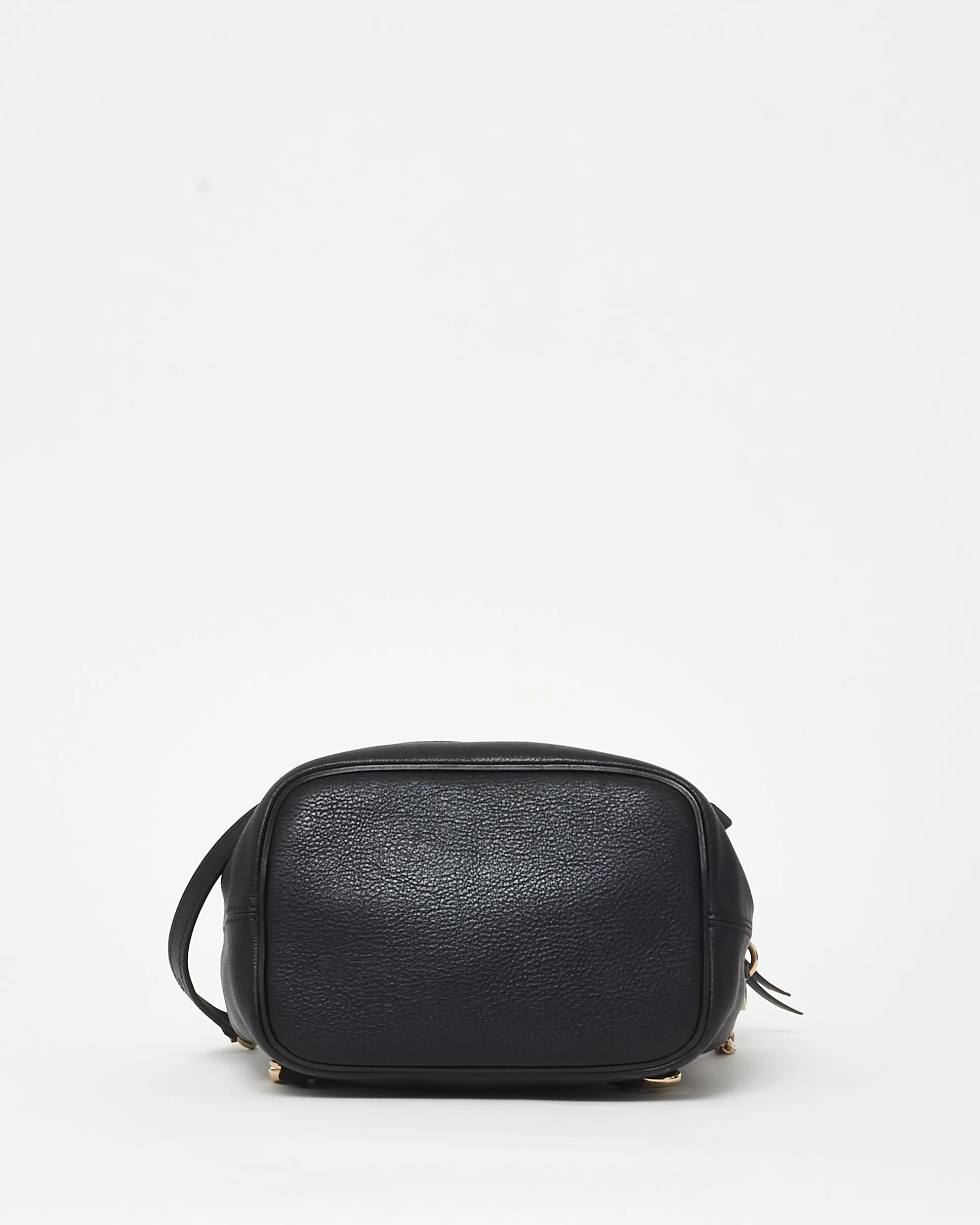 Chloé Black Suede & Calfskin Small Faye Backpack
