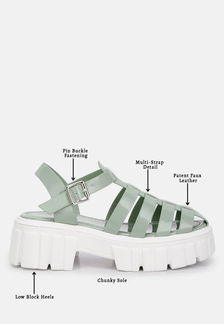 Chunky Gladiator Sandals By Ruw