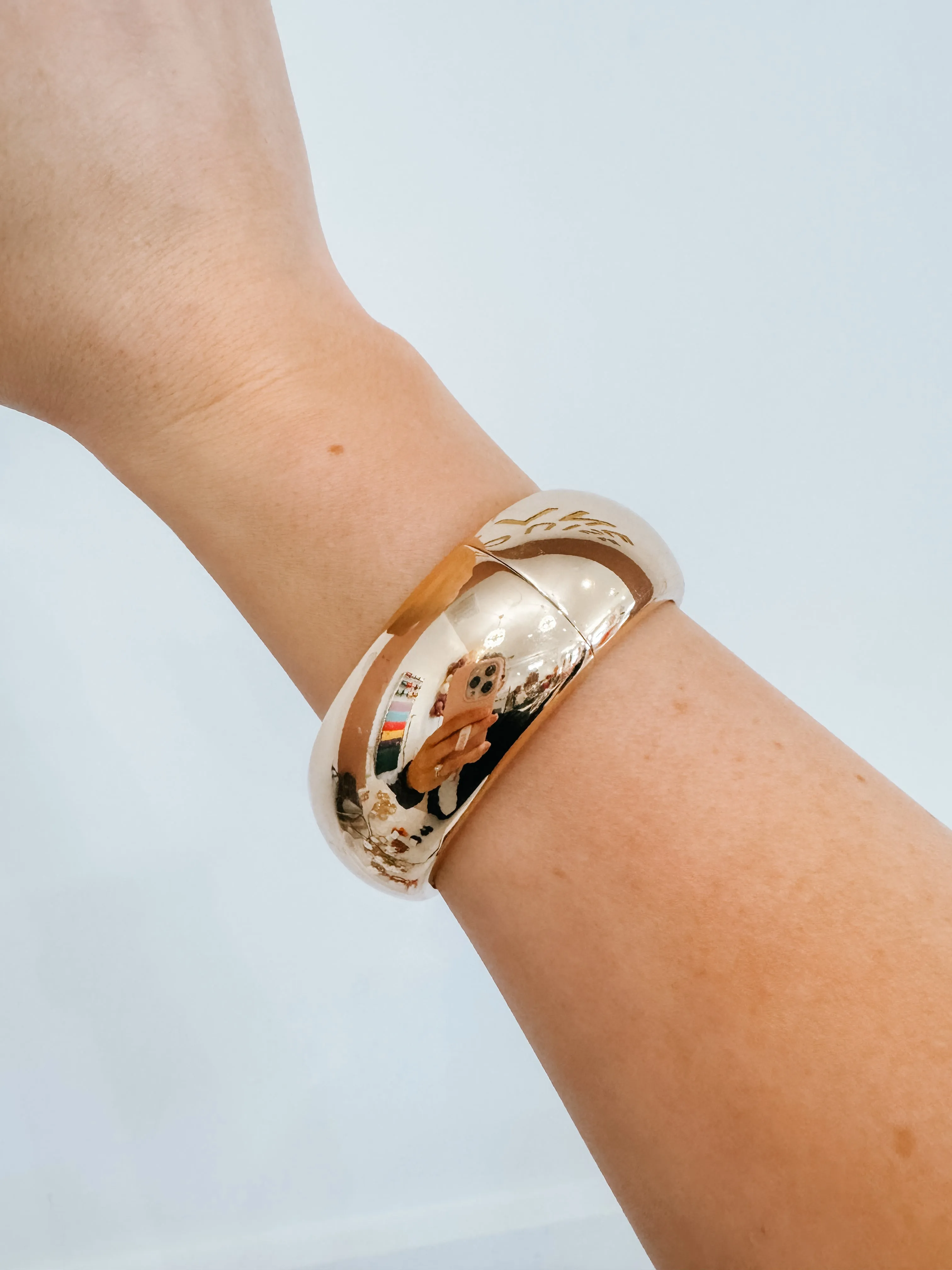 Chunky Gold Bracelet