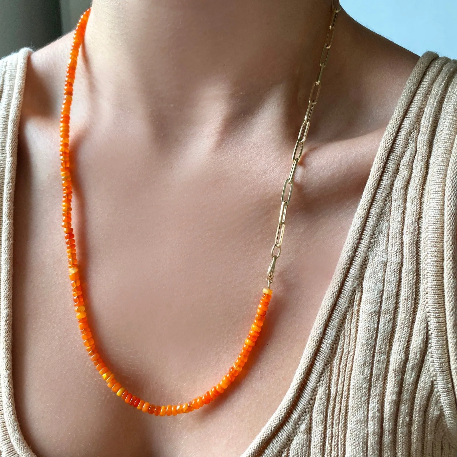 Chunky Paperclip Chain Bracelet