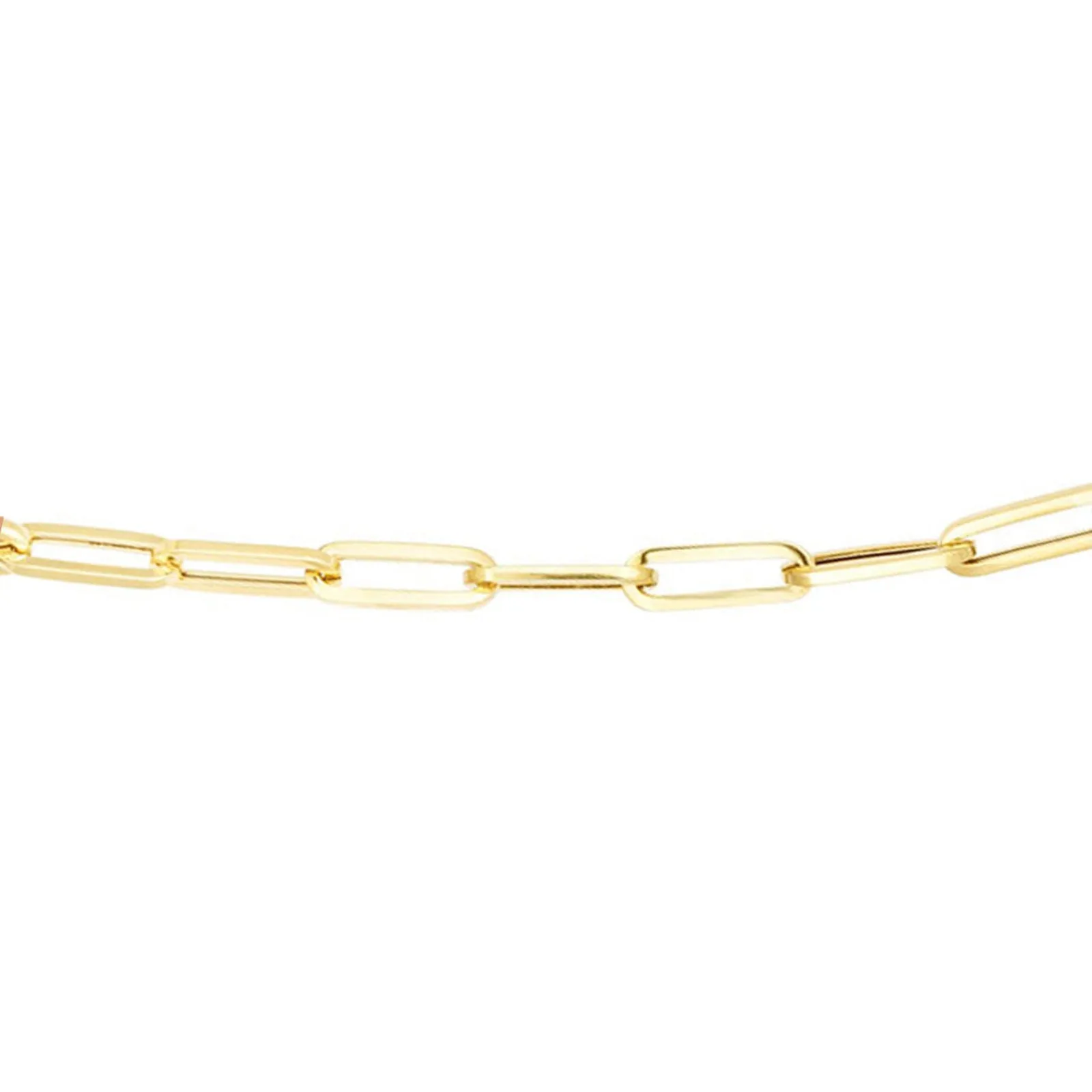 Chunky Paperclip Chain Bracelet