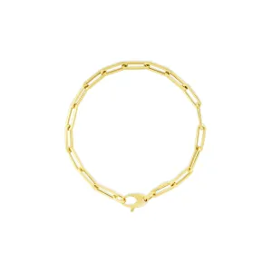 Chunky Paperclip Chain Bracelet