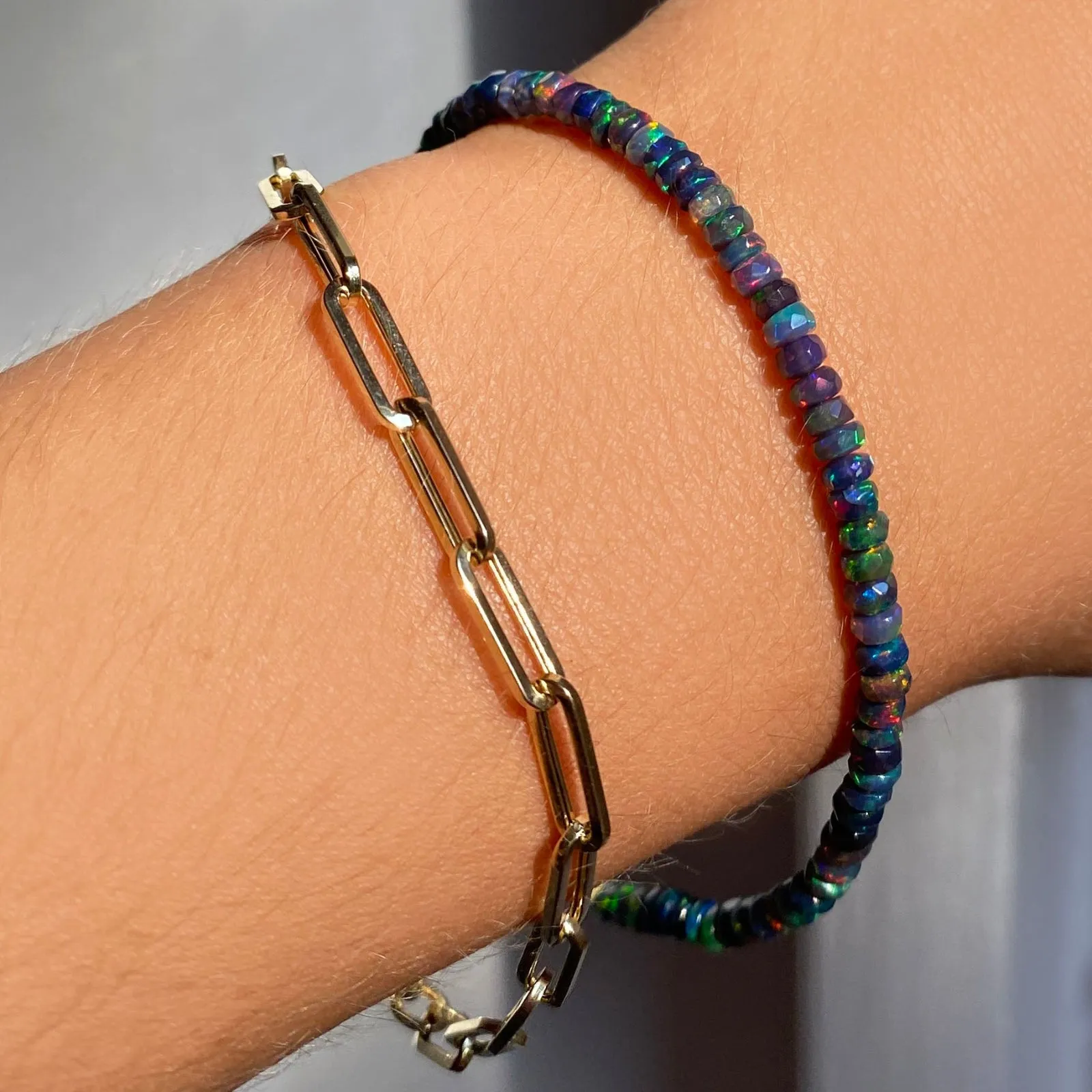 Chunky Paperclip Chain Bracelet