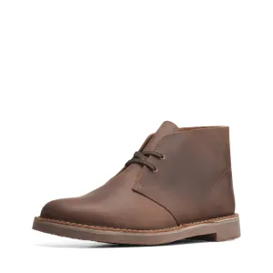 Clarks Men's Bushacre 3 Chukka Boot, Dark Brown, 8.5 Wide