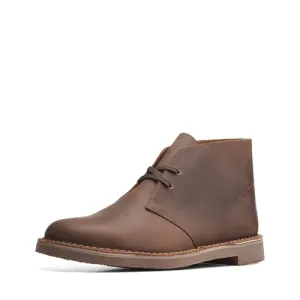 Clarks Men's Bushacre 3 Chukka Boot, Dark Brown, 9