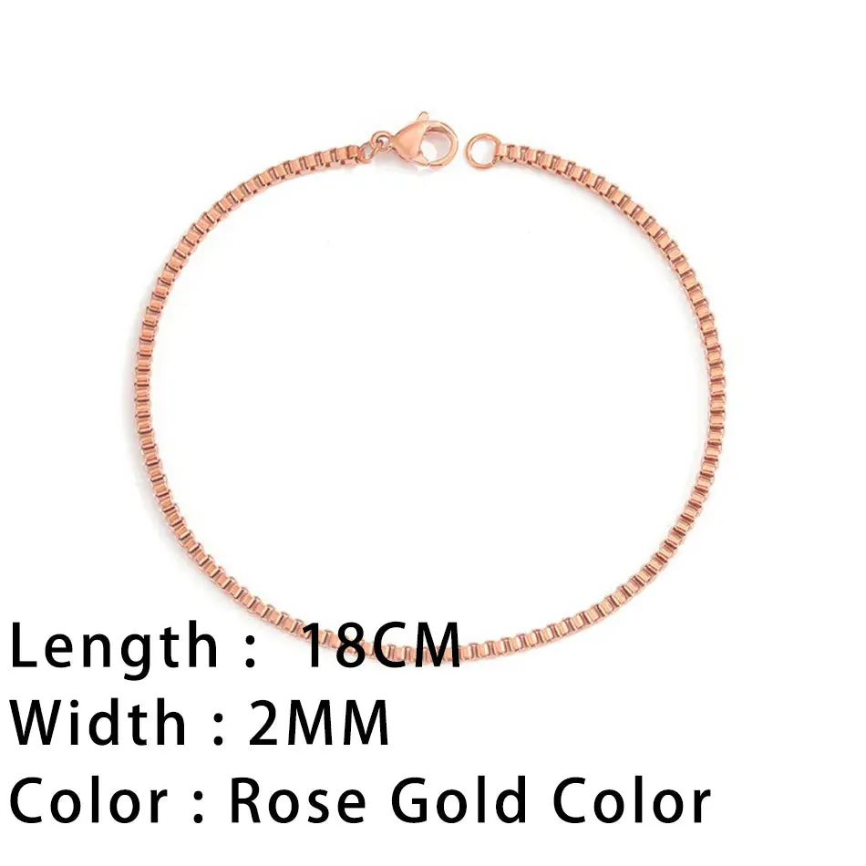 Classic Gold Chain Bracelets for Women Trendy 14K Gold Plated Stainless Steel Herringbone Chain Stackable Figaro Chain Paperclip Link Bracelets