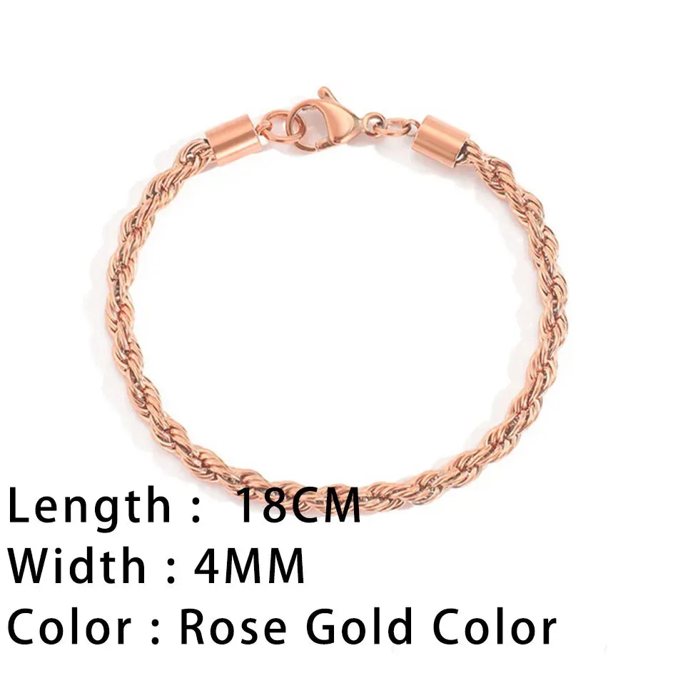 Classic Gold Chain Bracelets for Women Trendy 14K Gold Plated Stainless Steel Herringbone Chain Stackable Figaro Chain Paperclip Link Bracelets