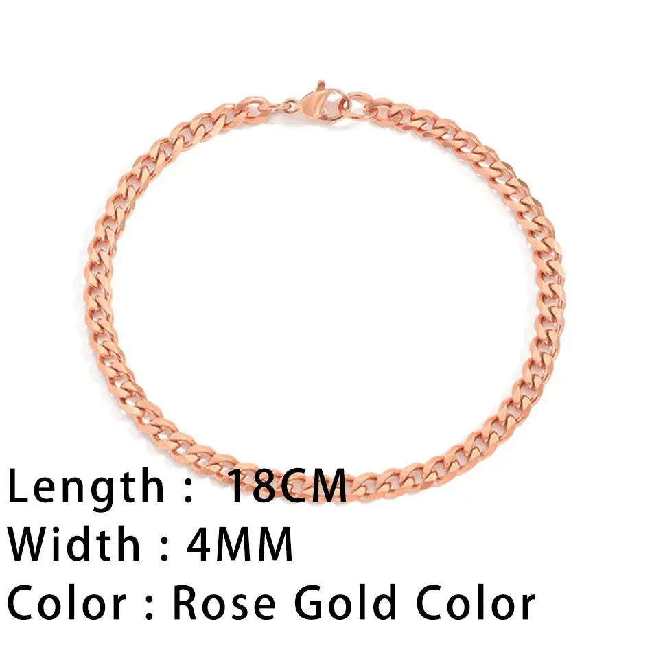 Classic Gold Chain Bracelets for Women Trendy 14K Gold Plated Stainless Steel Herringbone Chain Stackable Figaro Chain Paperclip Link Bracelets