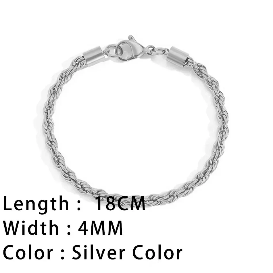 Classic Gold Chain Bracelets for Women Trendy 14K Gold Plated Stainless Steel Herringbone Chain Stackable Figaro Chain Paperclip Link Bracelets