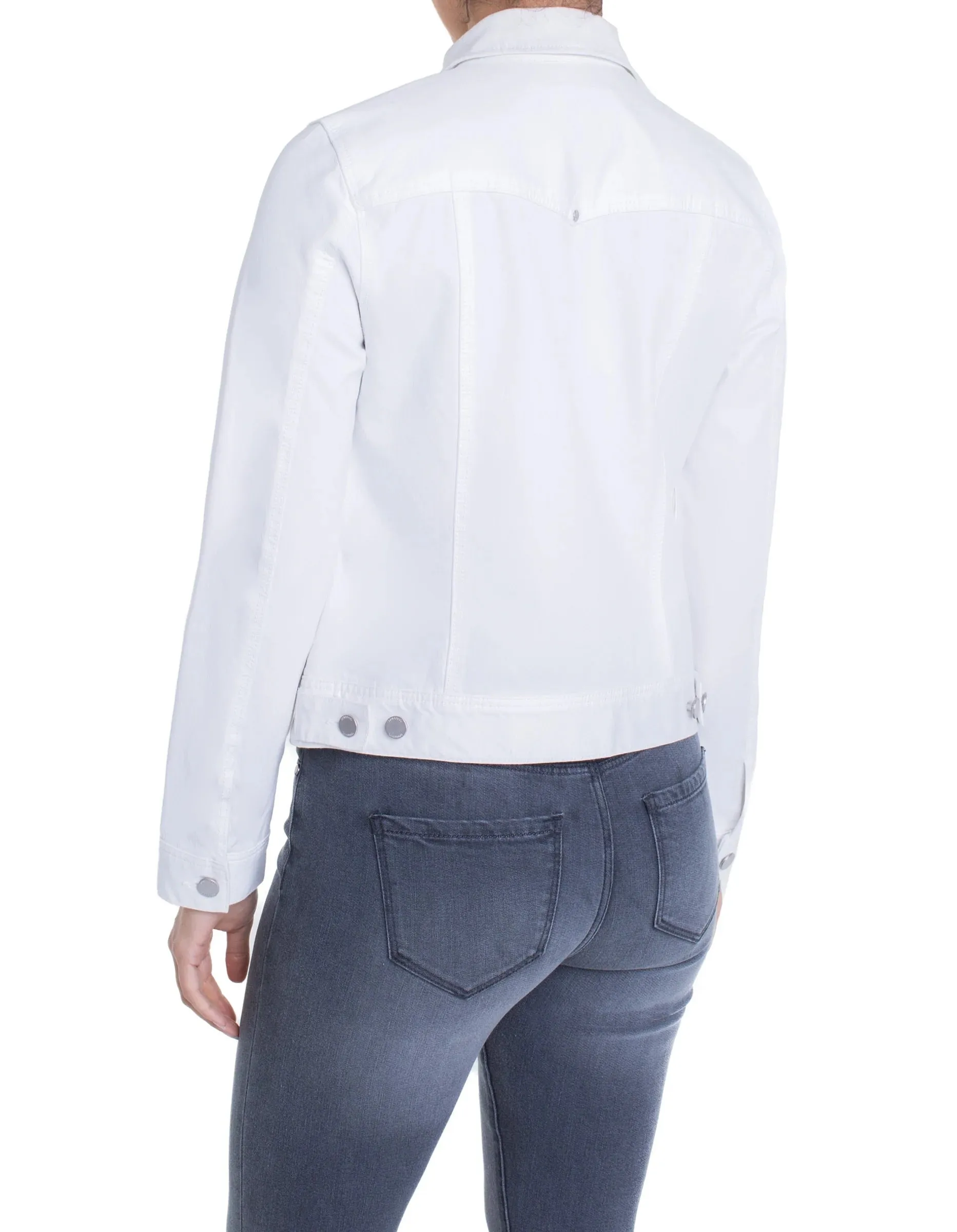 Classic White Jean Jacket