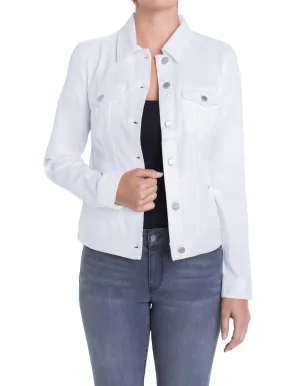 Classic White Jean Jacket