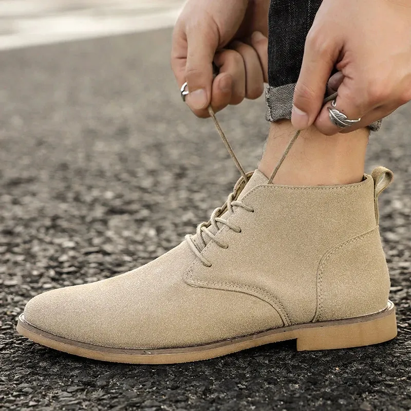 ClassicCraft Herren Wildleder Chelsea Boots
