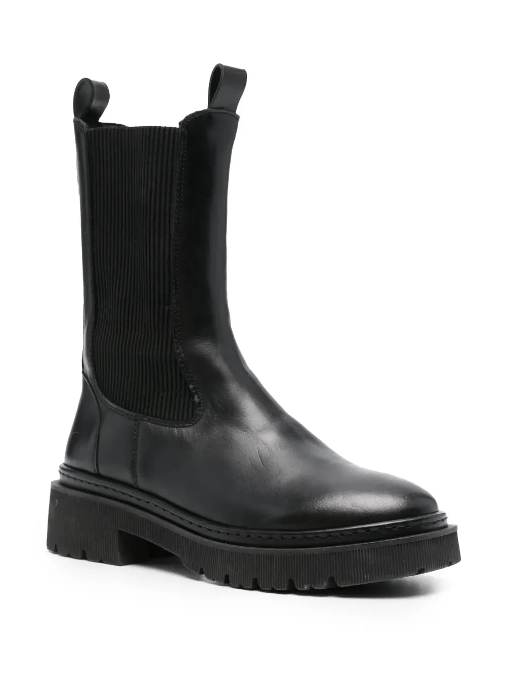 Claudie Pierlot leather Chelsea boots
