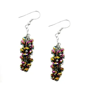 CLEARAB CHANDELIER EARRINGS  #FG1074RVO_MLT (PA9)