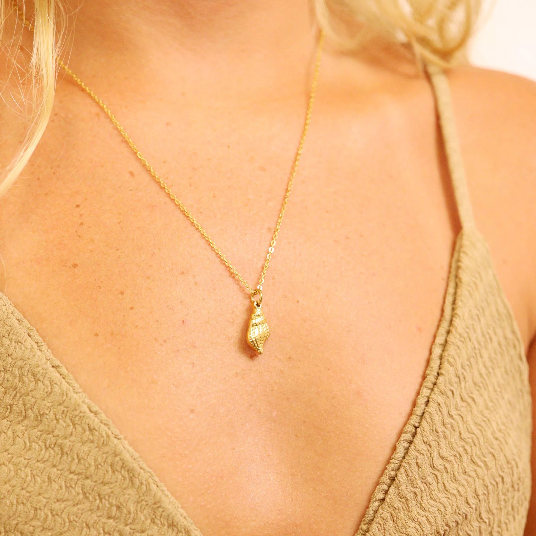 Conch Seashell Charm