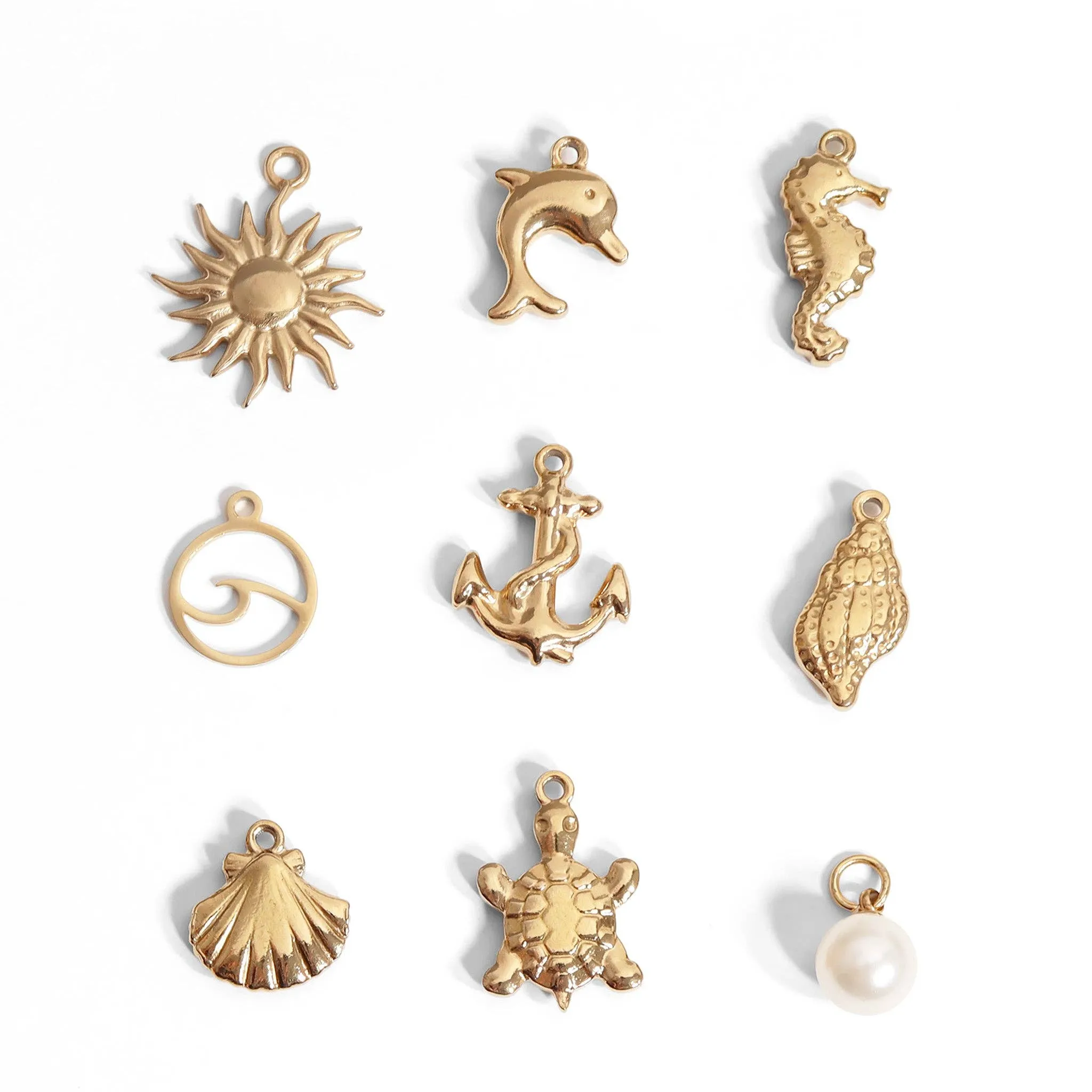 Conch Seashell Charm