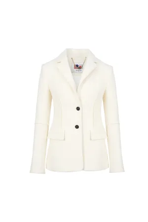 CONTRAST BUTTON DETAILS BLAZER