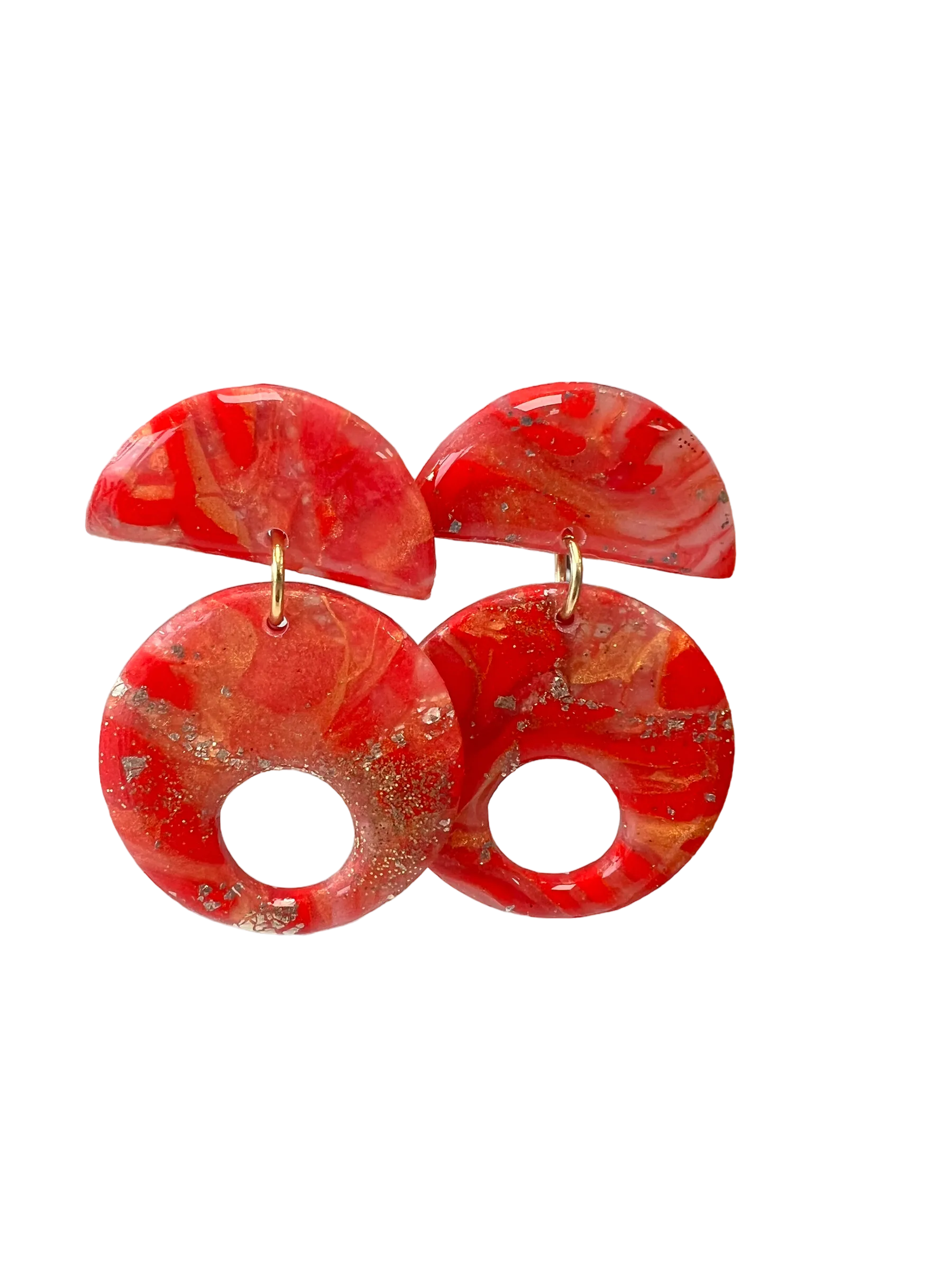 Coral Earrings