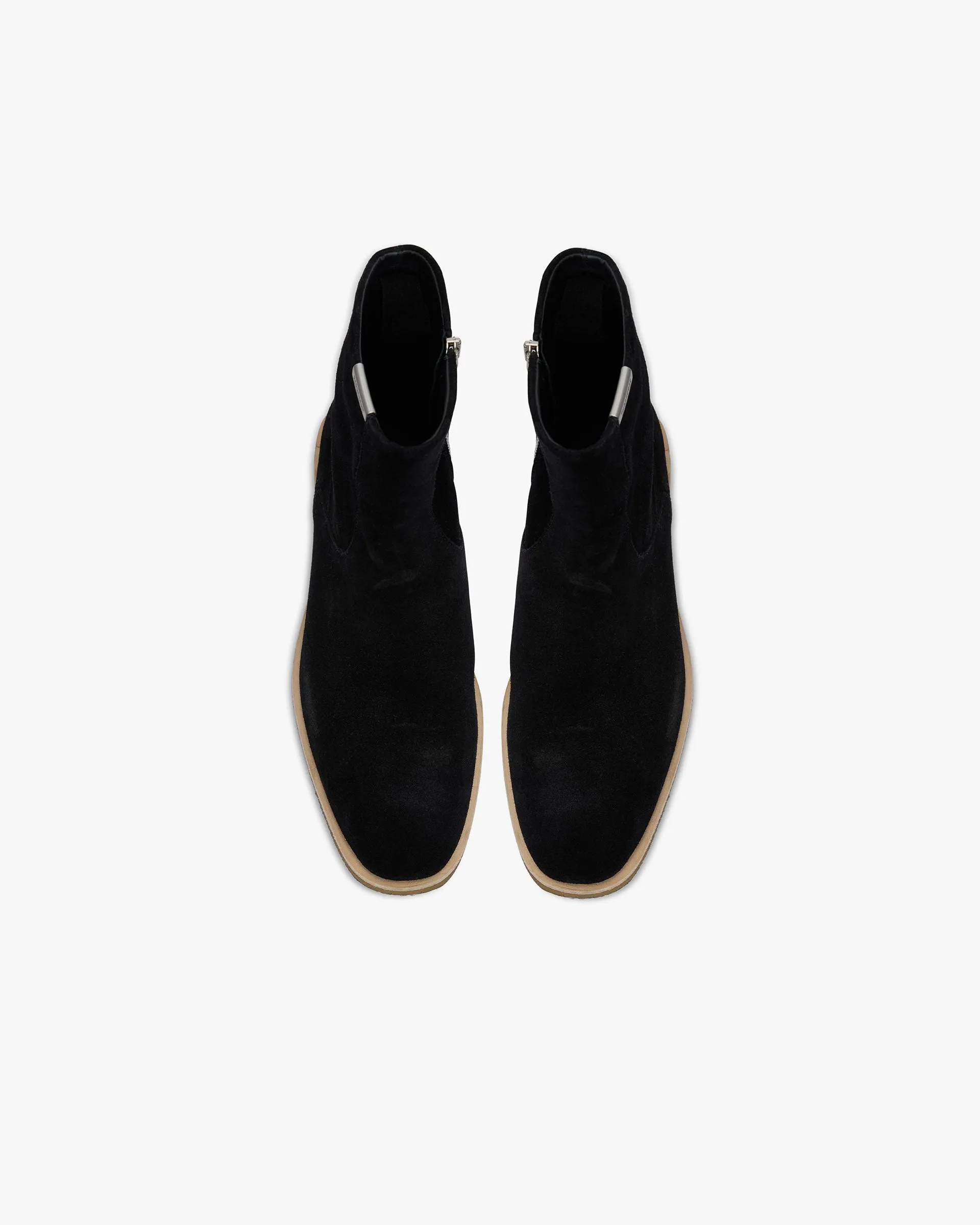Crepe Chelsea Boot - Black