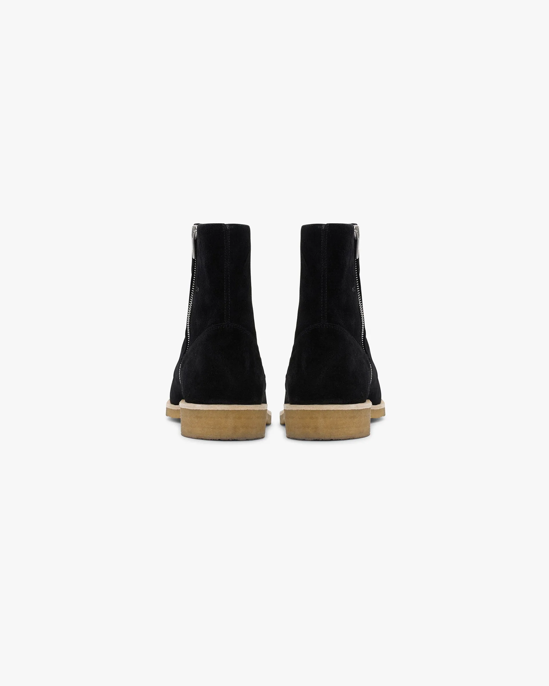 Crepe Chelsea Boot - Black