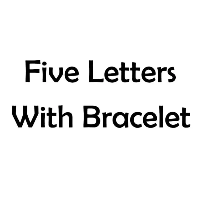Custom Miami Cuban Link With Baguette Letters Rhinestone