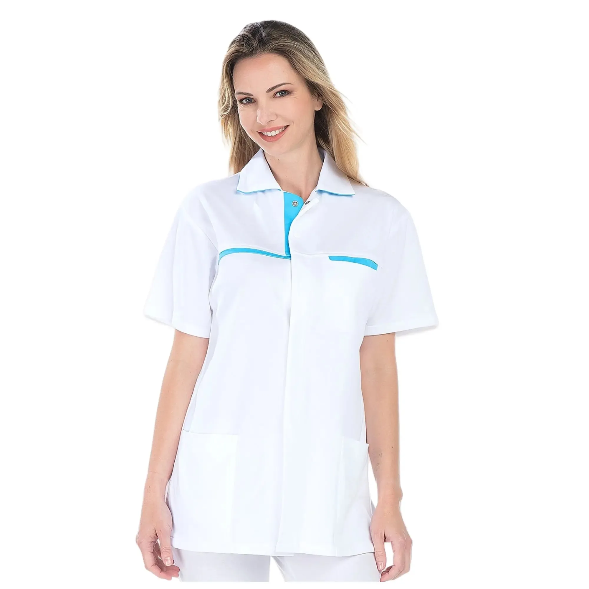 Cyrille - Short Sleeve Tunic - Mixed - 75 cm