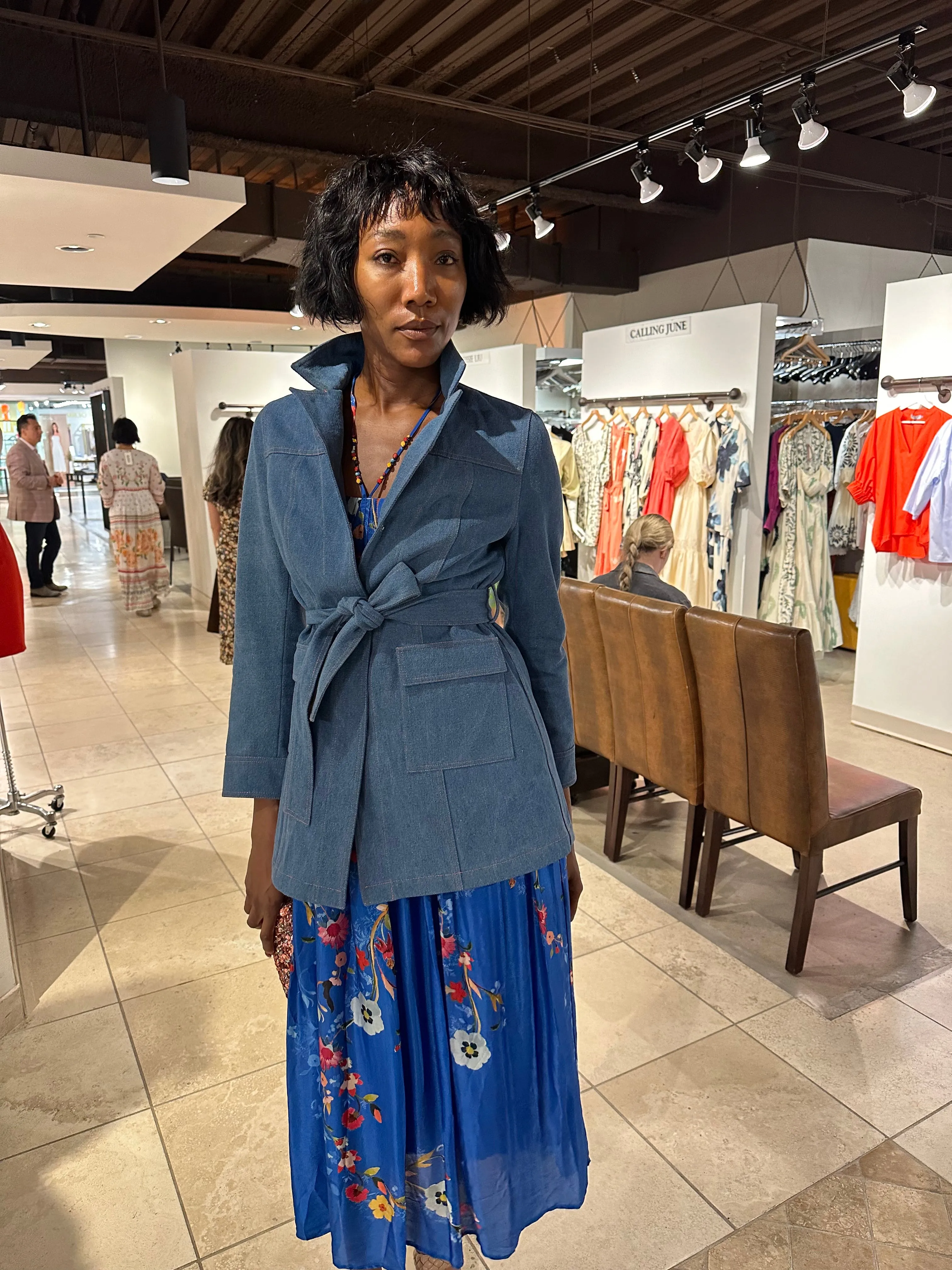 Denim Safari Jacket