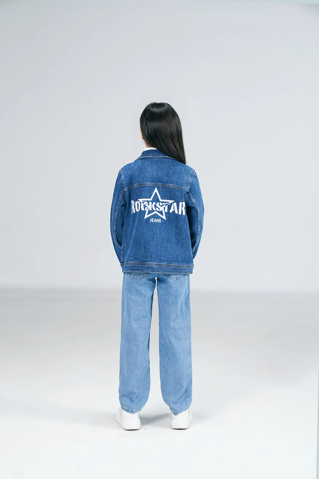 Denim Trucker Jacket Dark Blue