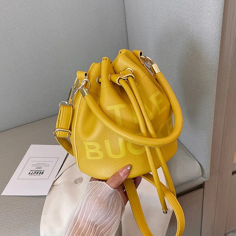 Designer VELOUR Bucket Shoulder Crossbody Bags