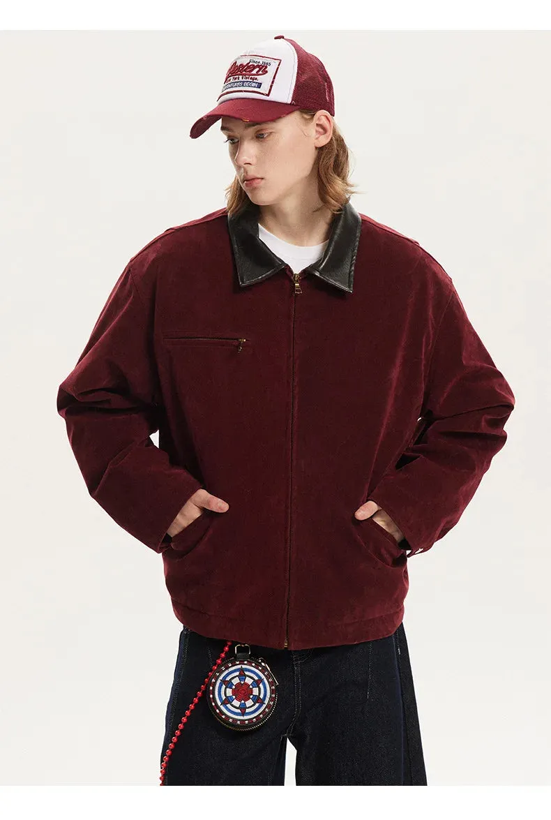 Detroit Suede Vintage Padded Jacket