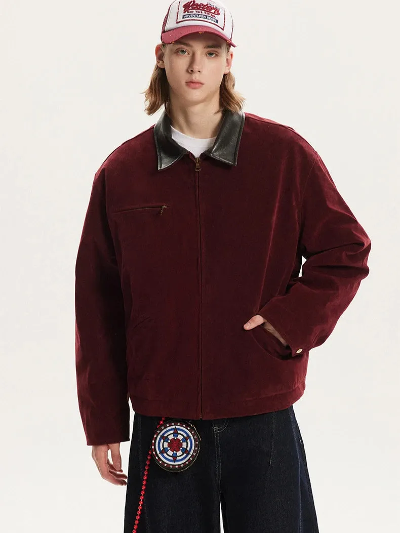 Detroit Suede Vintage Padded Jacket