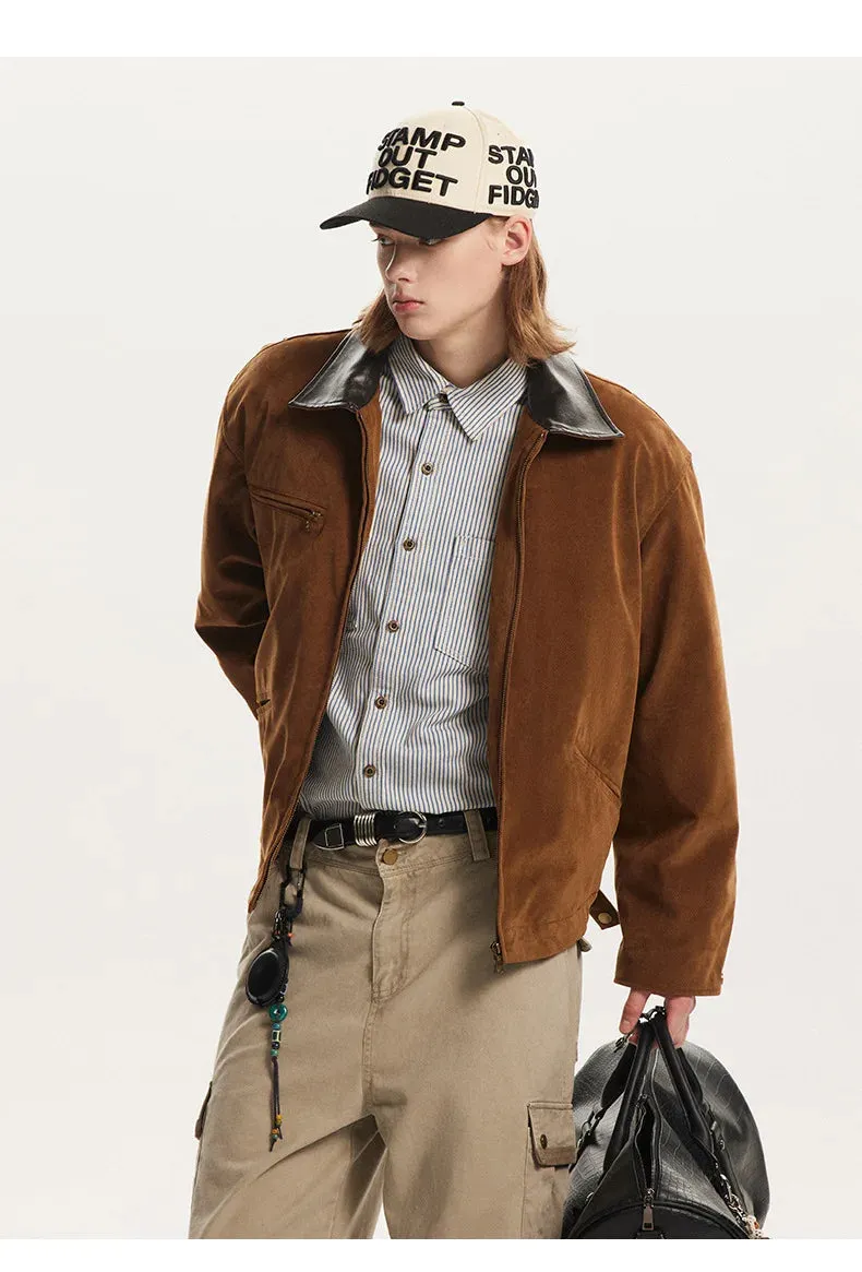 Detroit Suede Vintage Padded Jacket