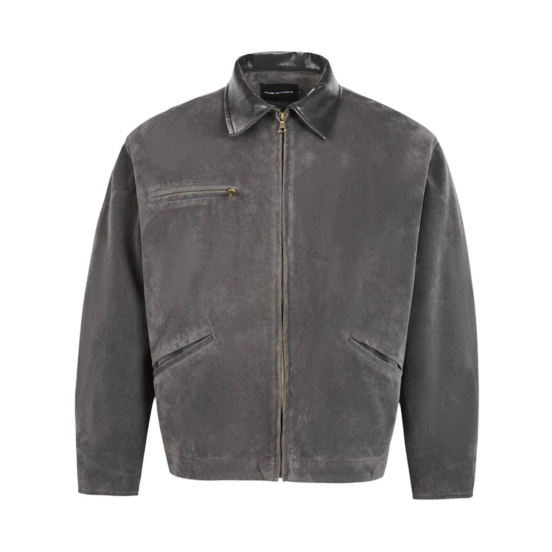 Detroit Suede Vintage Padded Jacket