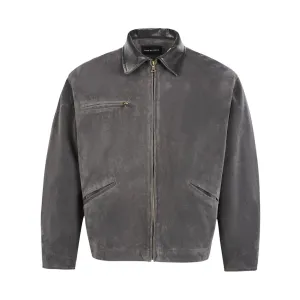 Detroit Suede Vintage Padded Jacket
