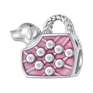 Dog in Handbag Charm