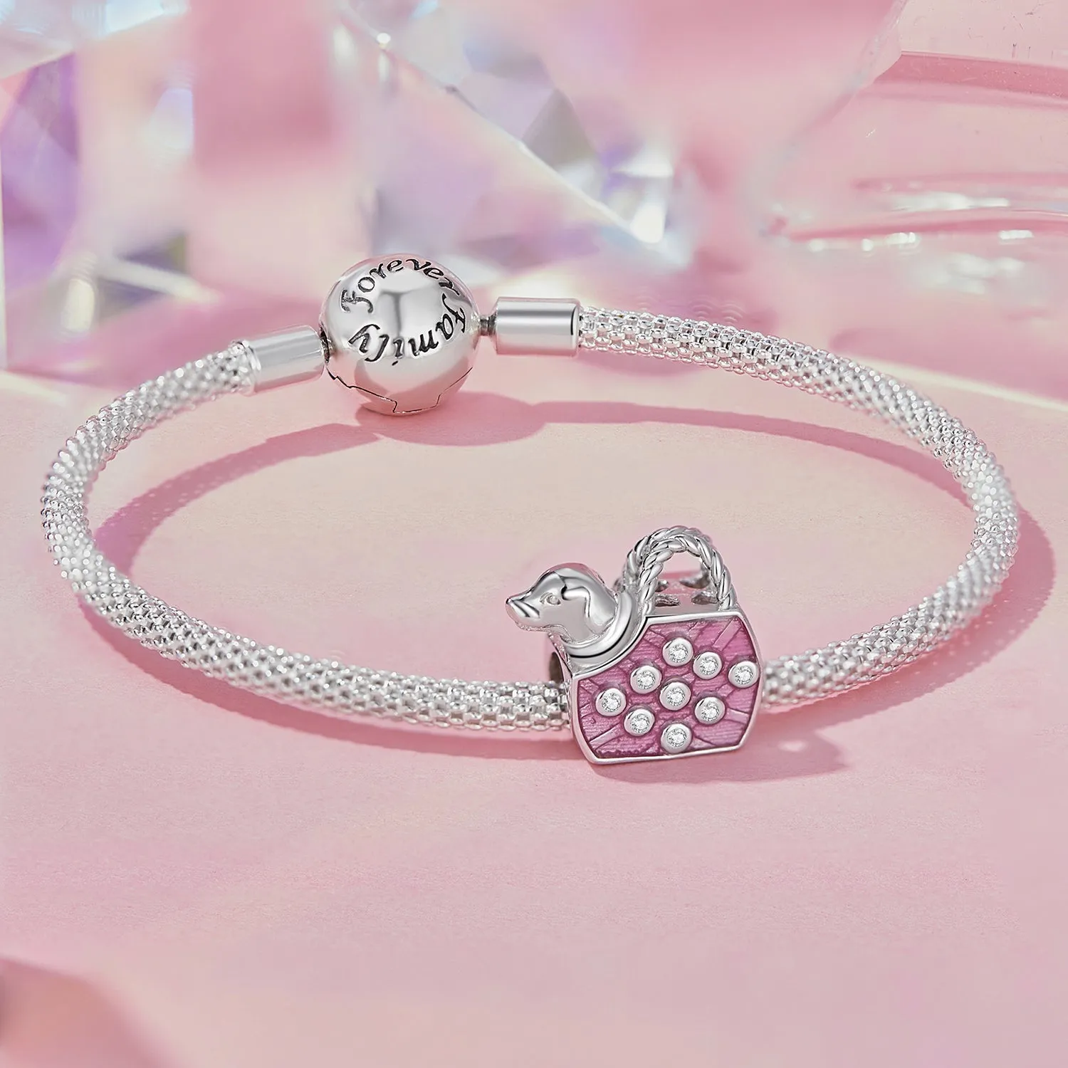Dog in Handbag Charm