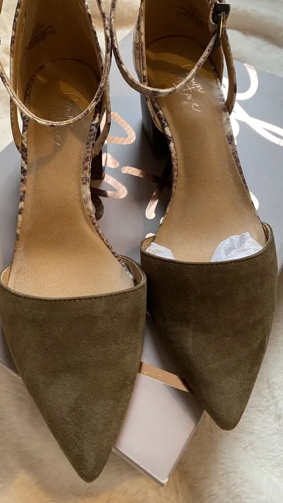 D'Orsay Block Heels