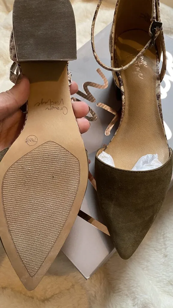 D'Orsay Block Heels