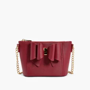 DOUBLE BOWTIE CROSSBODY