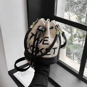 Drawstring Bucket Bag