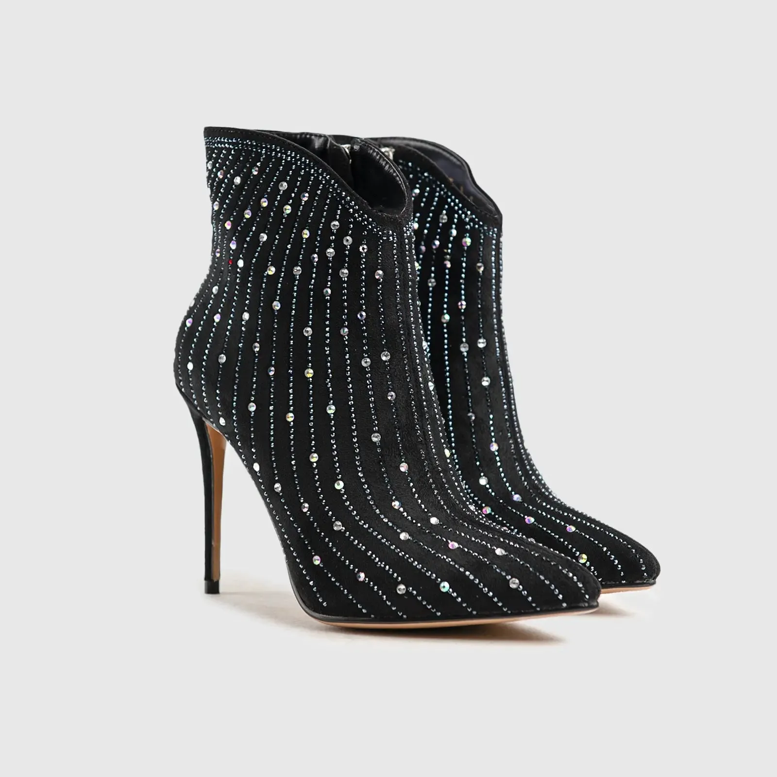 Dress Ankle Boots Black Car022