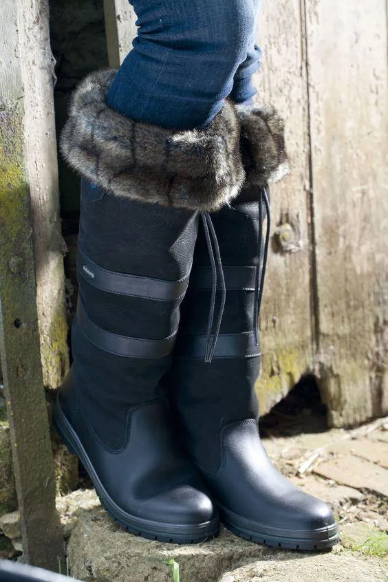 Dubarry Women's Faux Fur Boot Liners Chinchilla Elk