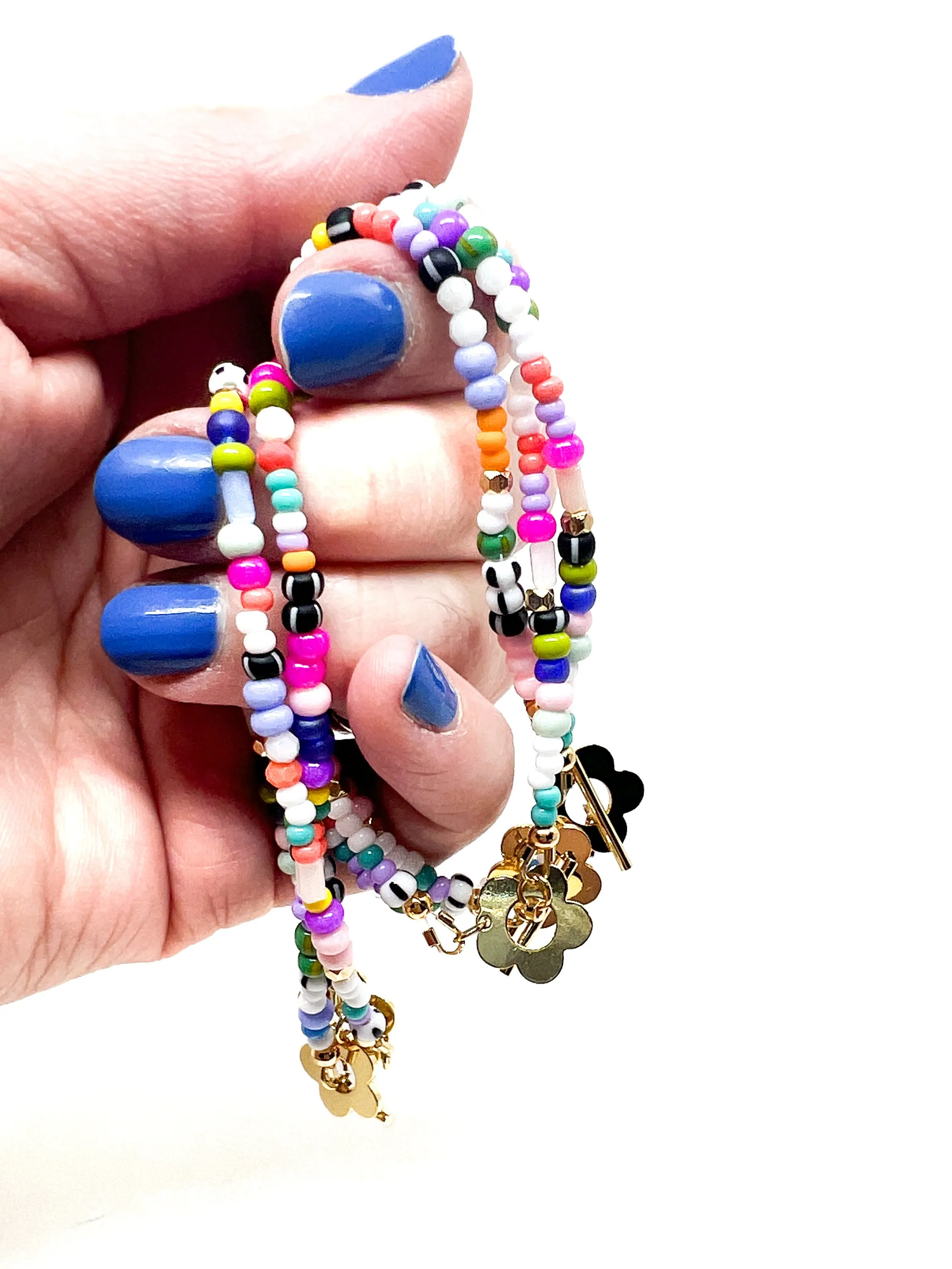 Eclectic Beaded Bracelets