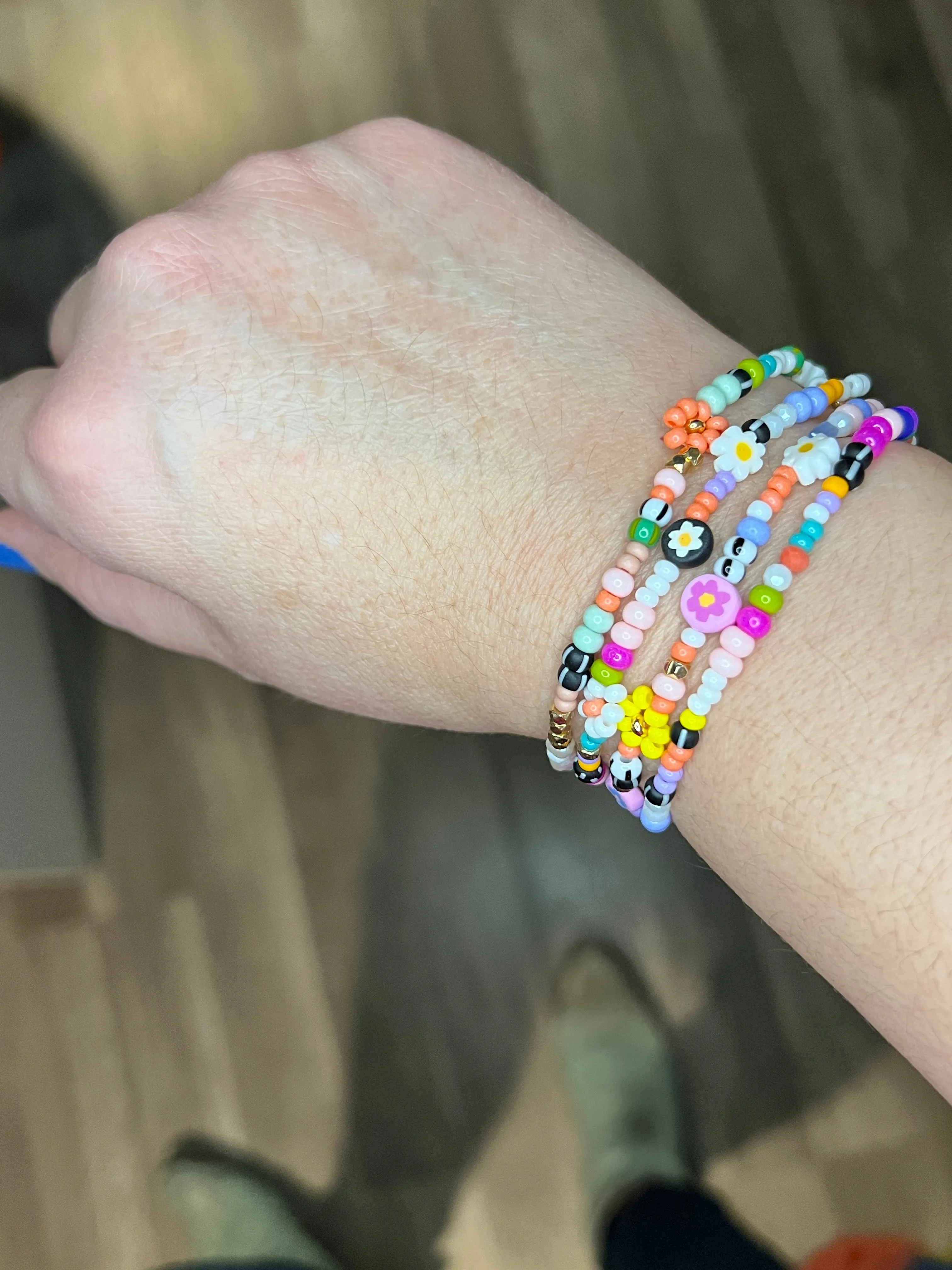 Eclectic Beaded Bracelets