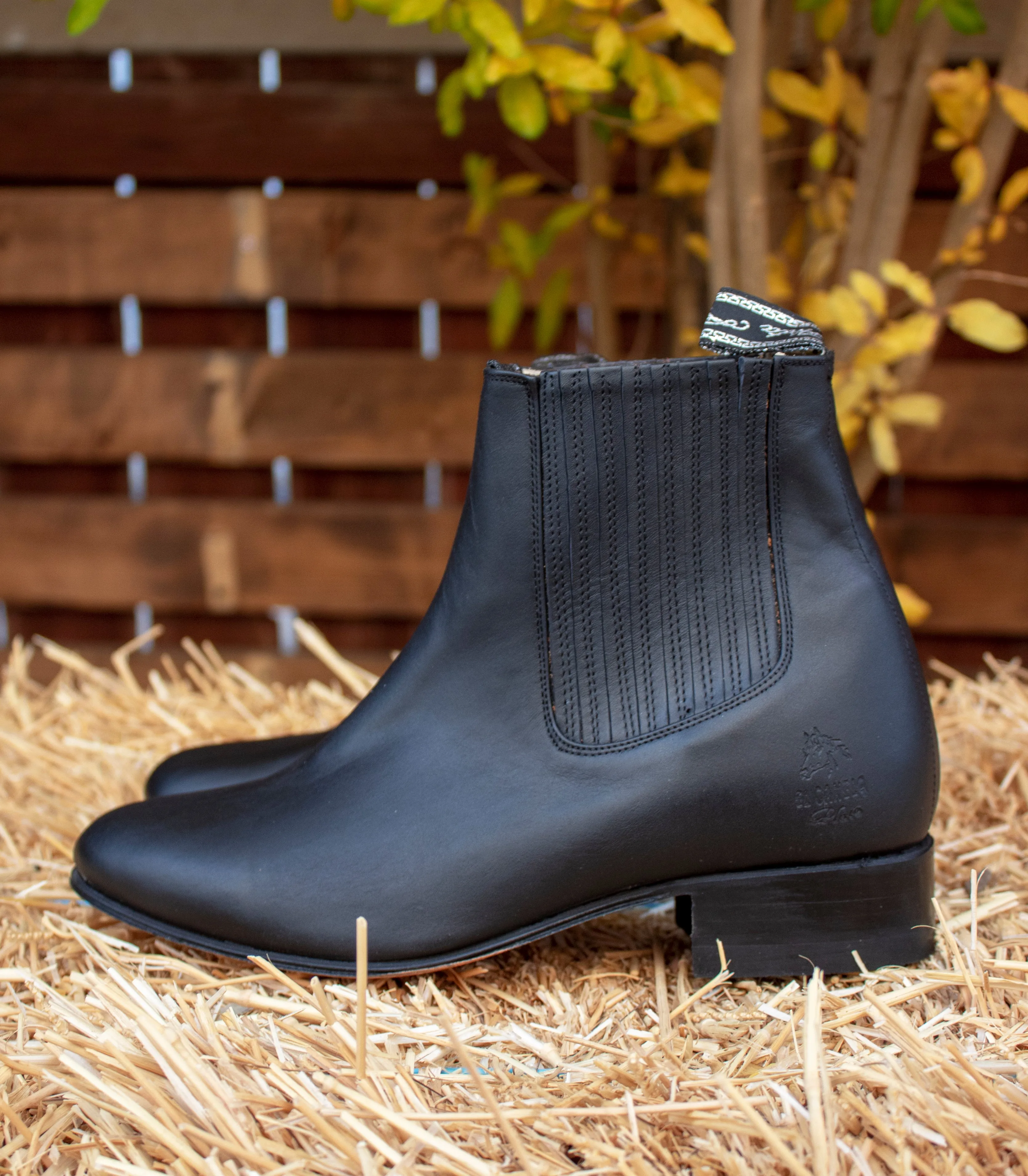 EL CANELO MENS LEATHER CHELSEA BOOTS BOTIN CHARRO ID232