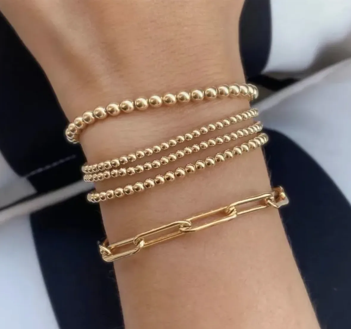 ELASTIC BEADED BRACELETS