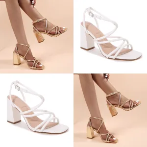 Elissa Strappy Block Heel