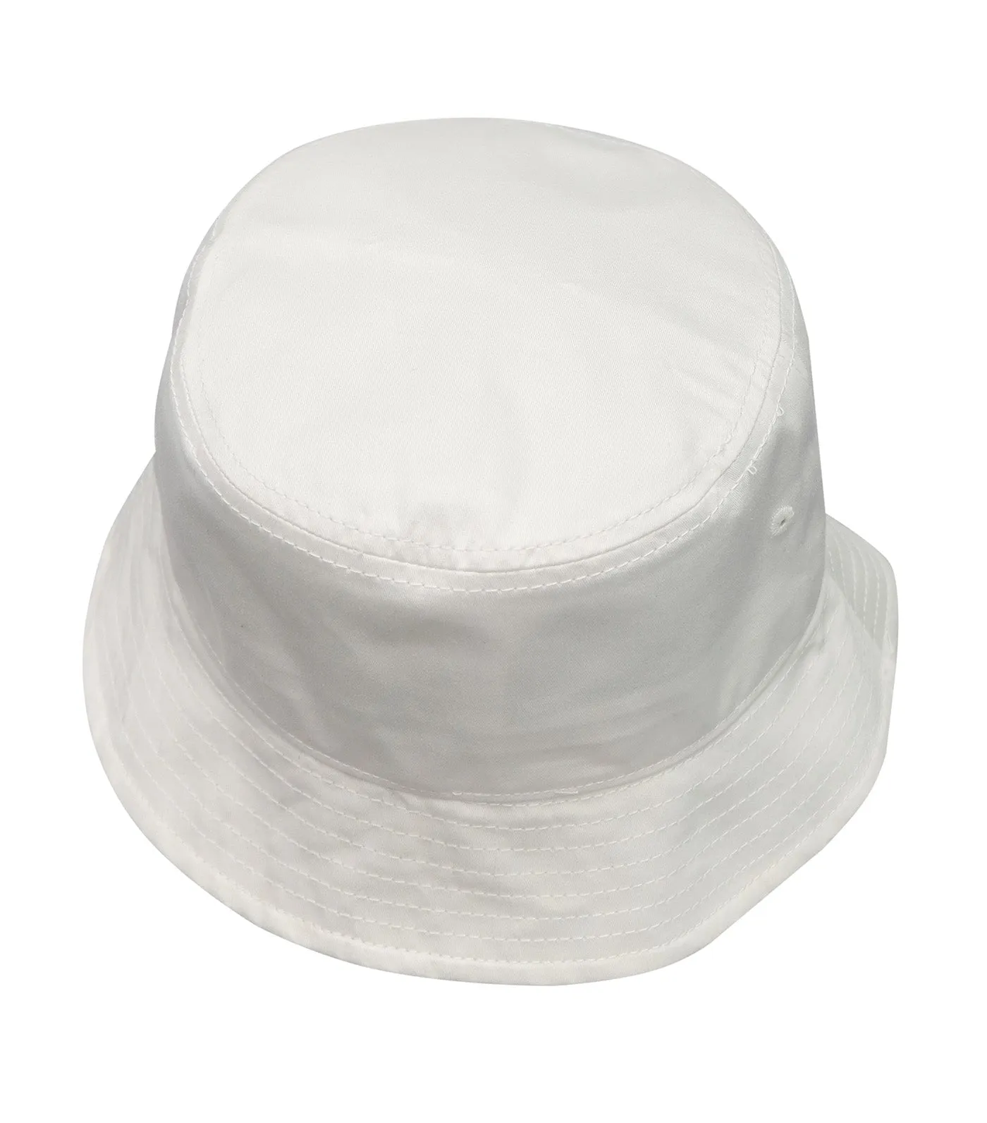 EU Line Bucket Cap White