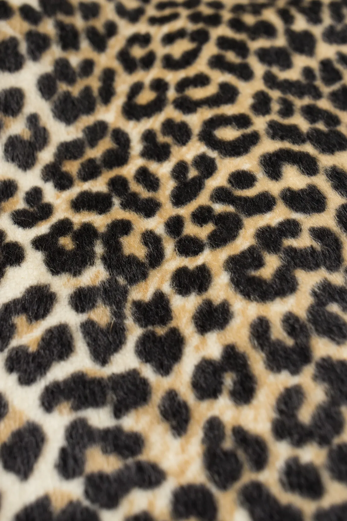Faux Leopard Coat