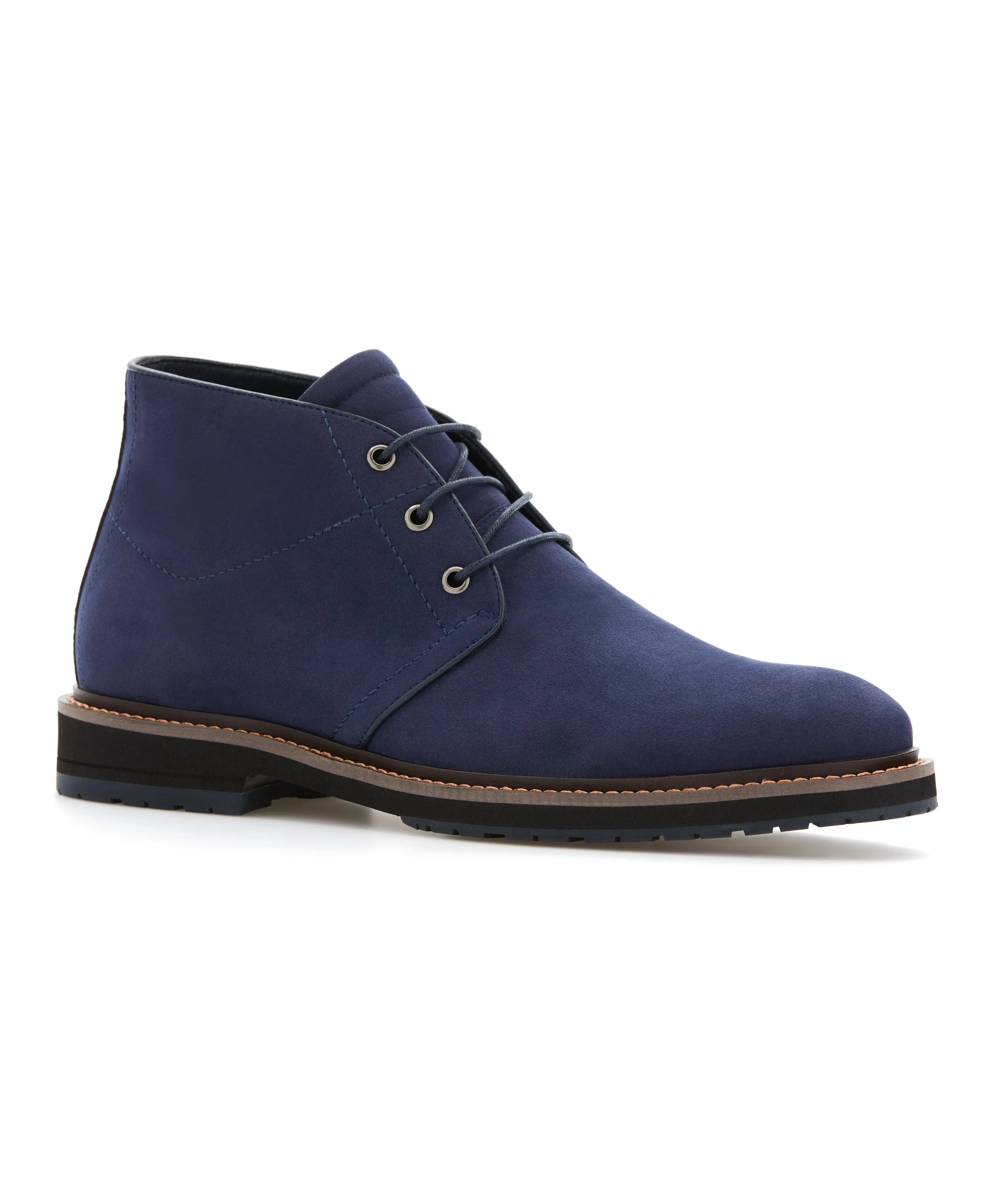 Faux Suede Chukka Boots
